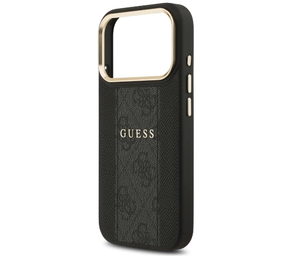 Guess 4G Stripe MagSafe do iPhone 17 Pro czarny