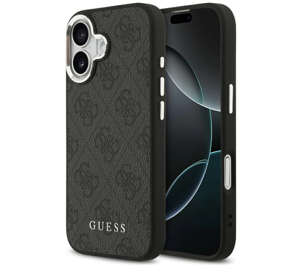 Guess 4G Classic Logo MagSafe do iPhone 17 Czarny