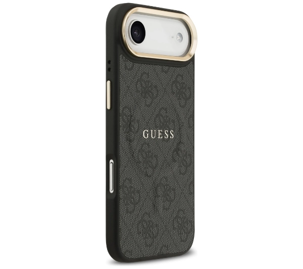 Guess 4G PU Classic Logo MagSafe do iPhone Air Czarny