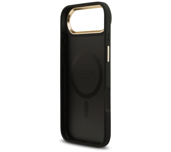 Guess 4G PU Classic Logo MagSafe do iPhone Air Czarny