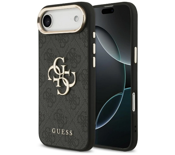 Guess 4G Big 4G Classic Logo do iPhone Air Czarny złoty