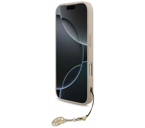 Guess 4G Charms Collection MagSafe do iPhone 17 Pro Różowy