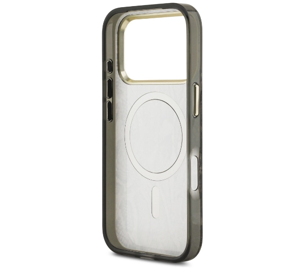 Guess Python Pattern MagSafe do iPhone 17 Pro brązowy
