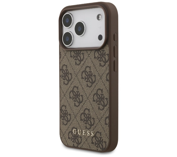 Guess 4G Classic do iPhone 17 Pro Brązowy