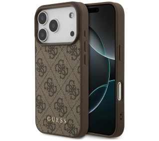 Guess 4G Classic do iPhone 17 Pro Brązowy