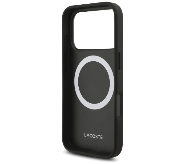 Lacoste Petit Pique Lacquer Logo MagSafe do iPhone 17 Pro sinople