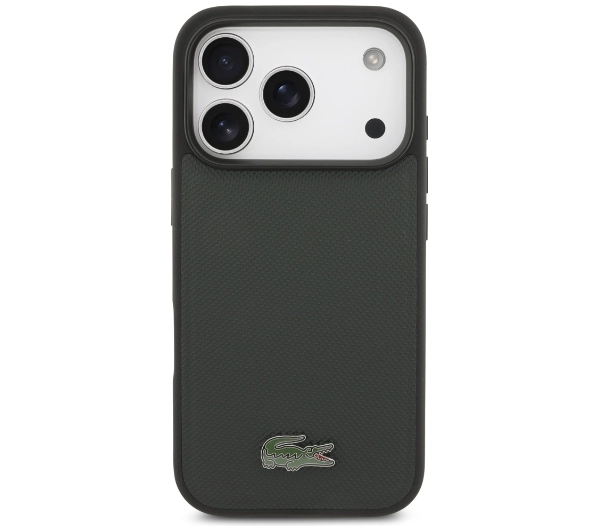 Lacoste Petit Pique Lacquer Logo MagSafe do iPhone 17 Pro sinople