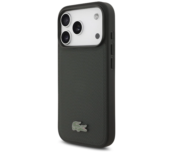 Lacoste Petit Pique Lacquer Logo MagSafe do iPhone 17 Pro sinople