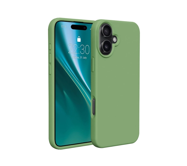 Etteri Silicone Case do iPhone 16 Zielony