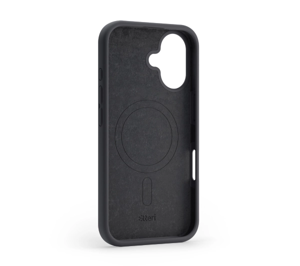 Etteri Silicone Case do iPhone 16 Czarny