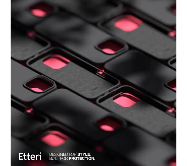 Etteri Silicone Case do iPhone 16 Pro Max Czarny