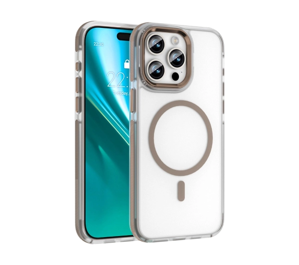 Etteri Icy Mag do iPhone 15 Pro Złoty