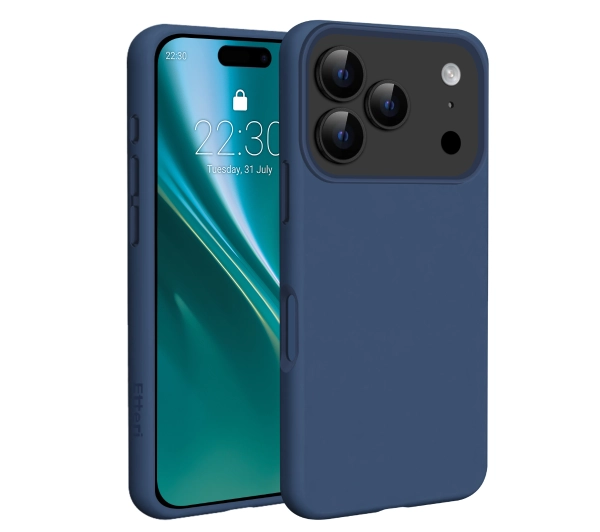 Etteri Silicone Case do iPhone 17 Pro Max Niebieski