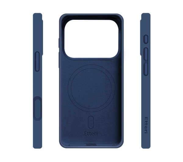 Etteri Silicone Case do iPhone 17 Pro Max Niebieski