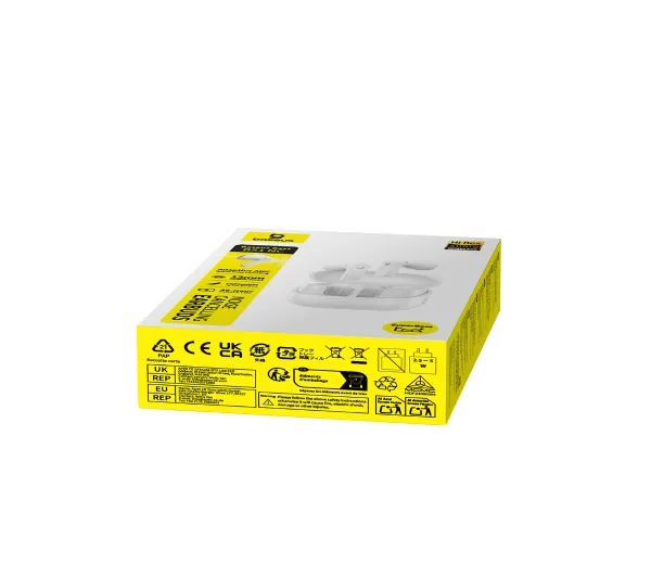 Baseus Bass BS1 NC Douszne Bluetooth 6.0 Biały