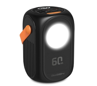 GoGEN PB600001B 60000mAh 65W Czarny - Kup na Raty - RRSO 0%
