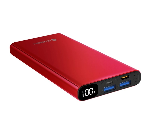 Powerbank GoGEN Power Bank 10 000 mAh Gogen PB100008R czerwony