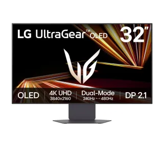 LG UltraGear 32GX870A 31,5" 4K OLED Dual Mode 240Hz/480Hz 0,03ms Gamingowy - Kup na Raty - RRSO 0%