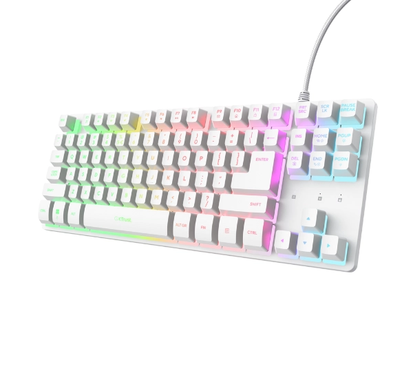 Trust GXT 833W Thado TKL Biały