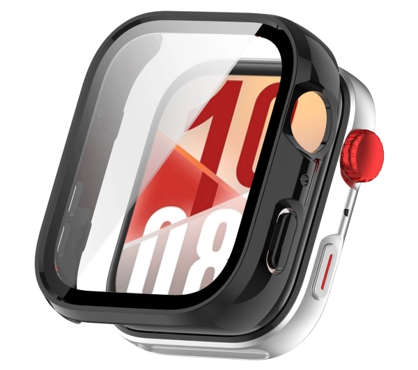 Bizon ze szkłem do Huawei Watch Fit 4 czarny