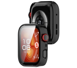Bizon ze szkłem do Huawei Watch Fit 4 Pro czarny