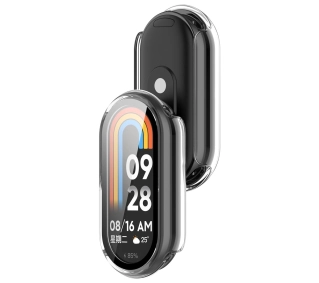 Bizon ze szkłem do Xiaomi Smart Band 10 przezroczysty