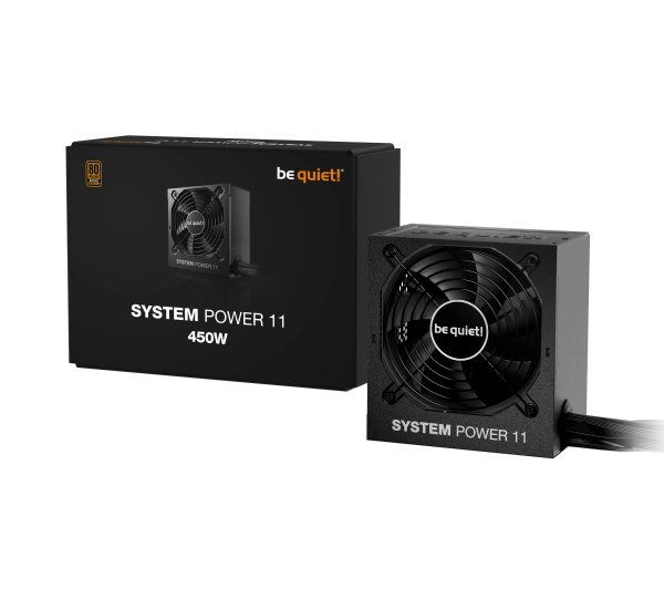 be quiet! System Power 11 450W 80+ Bronze Czarny