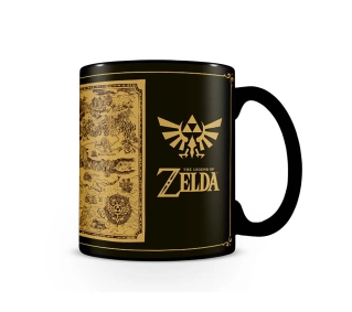 Pyramid Heat Change Mug Legend Of Zelda Heat Change Tazza Map Termoaktywny