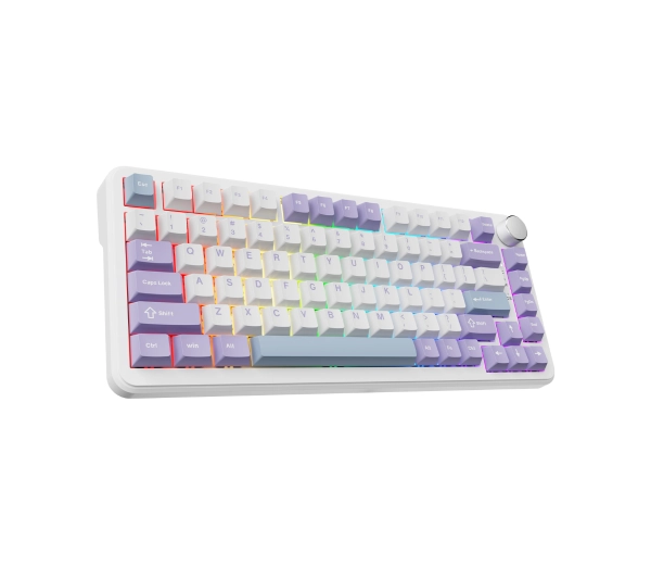 Ajazz AK820 MAX Biały