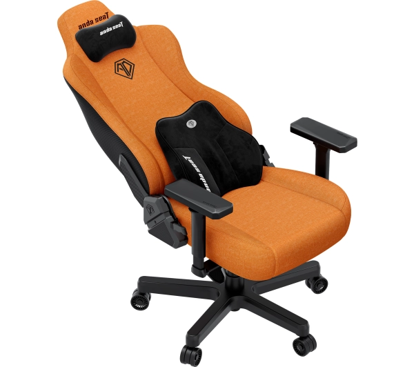 Anda Seat Kaiser 3E XL Gamingowy do 150kg Tkanina Pomarańczowy - Kup na Raty - RRSO 0%