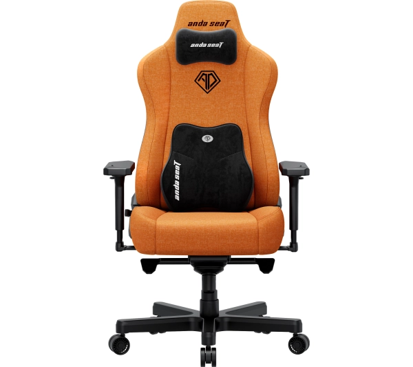 Anda Seat Kaiser 3E XL Gamingowy do 150kg Tkanina Pomarańczowy