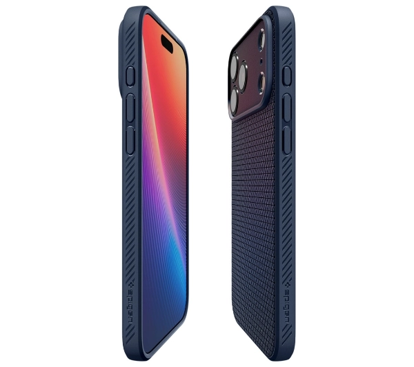 Spigen Liquid Air do iPhone 17 Pro Max Niebieski