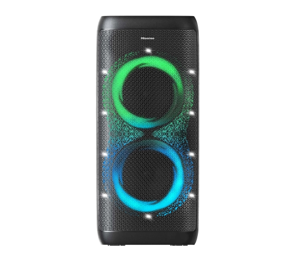 Power Audio HISENSE Party Thunder Czarny, 620W, Bluetooth, Bateria 18 godzin, Auracast, Złącze Gitarowe i Mikrofonowe