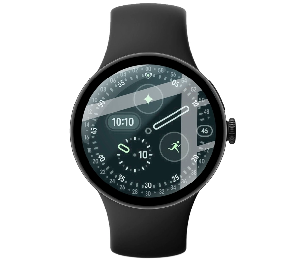 Bizon Edge Hybrid do Google Pixel Watch 4 45mm