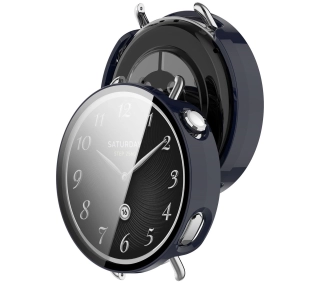 Bizon ze szkłem do Xiaomi Watch S4 41mm Niebieski