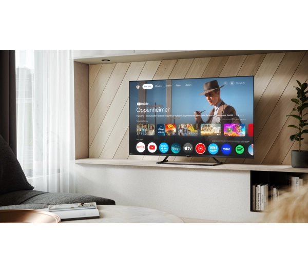 Sharp 50HP6765E 50" QLED 4K Google TV Dolby Vision Dolby Atmos HDMI 2.1 DVB-T2 - Kup na Raty - RRSO 0%