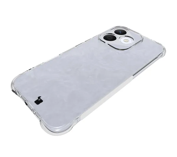 Bizon elastyczne etui Salpa + 2x szkło hartowane Clear Pack do Honor 400 Lite 5G