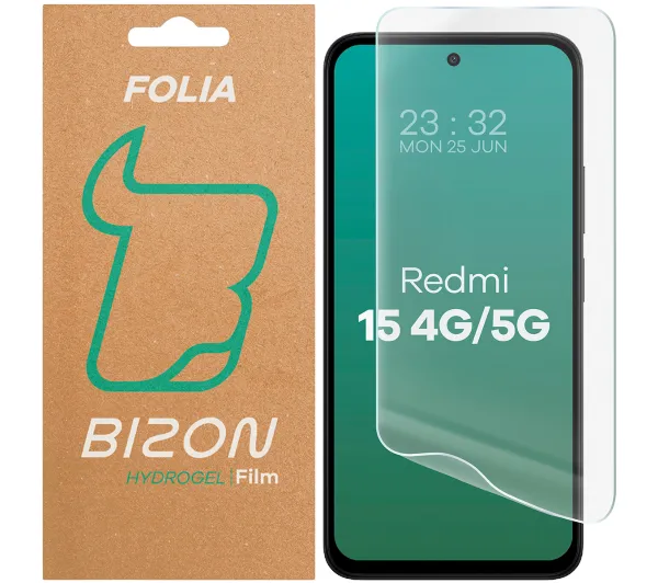Bizon na ekran Hydrogel Front do Xiaomi Redmi 15 4G / 5G