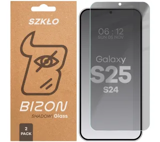 Bizon prywatyzujące Clear Shadow Duo do Samsung Galaxy S25 / S24