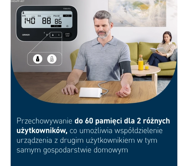 Omron M4 Connect Afib