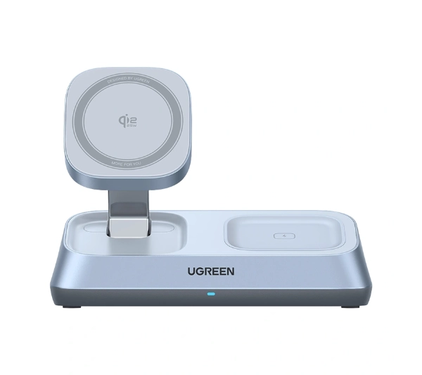 UGREEN W711 MagFlow 3w1 Qi2 25W Szary