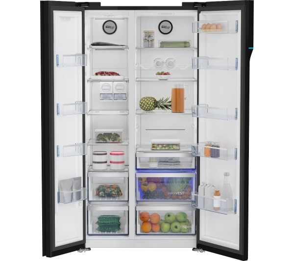 Beko bPro500 GN163140ZGBN Pełny No Frost 179cm Komora świeżości Czarne szkło - Kup na Raty - RRSO 0%