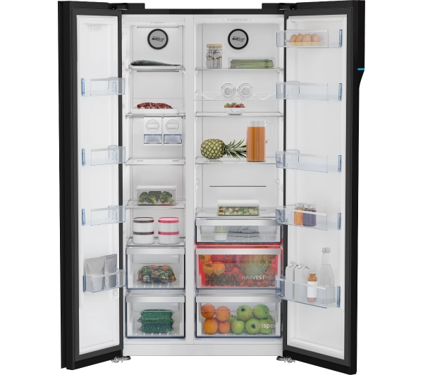 Beko bPro500 GN163140ZGBN Pełny No Frost 179cm Komora świeżości Czarne szkło - Kup na Raty - RRSO 0%