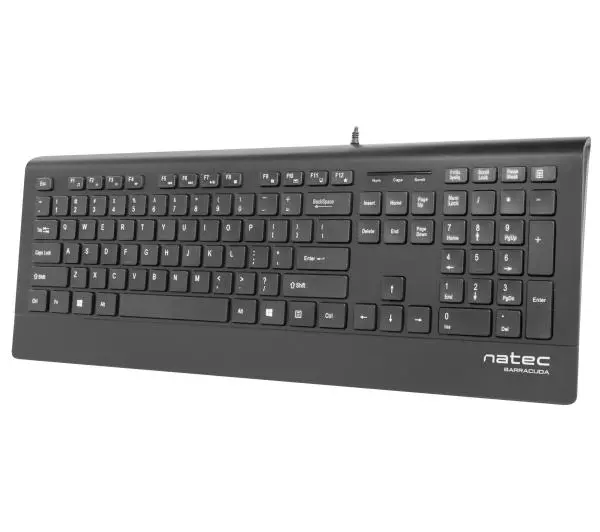 Natec Barracuda Slim Czarny