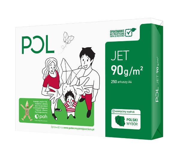 POL JET A4 90 g/m² 250 Arkuszy