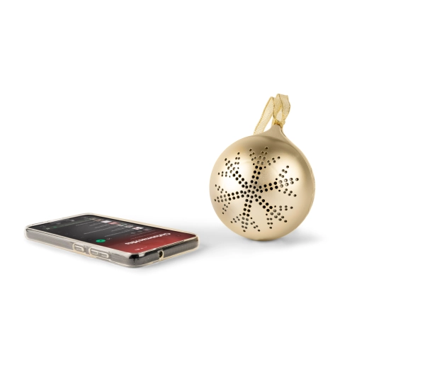 BigBen XMASBALLGOLD Świecąca bombka świąteczna Złota