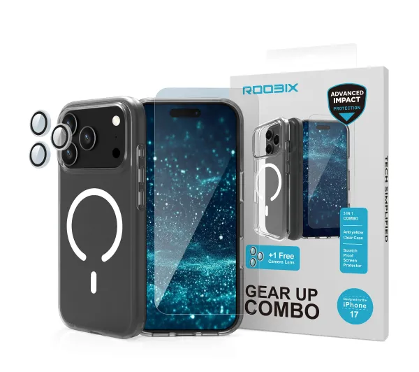 Roobix Zestaw 3w1 Combo do iPhone 17