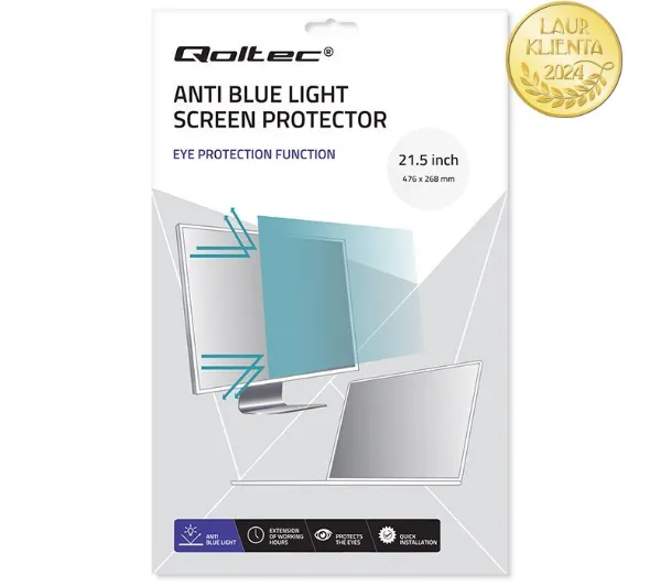 Qoltec Anti Glare 21,5" (16:9)