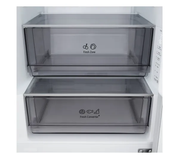 LG GBBSJ1CCPY Pełny No Frost 186cm Komora świeżości Szuflada z kontrolą wilgotności Zdalne sterowanie Srebrny - Kup na Raty - RRSO 0%