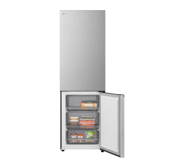 LG GBBSJ1CCPY Pełny No Frost 186cm Komora świeżości Szuflada z kontrolą wilgotności Zdalne sterowanie Srebrny - Kup na Raty - RRSO 0%